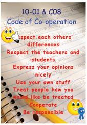 Code of Cooperation: Year 10 Classroom